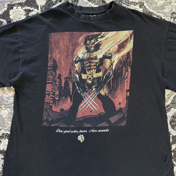 Darc Sport X Marvel Hero Elite 581/1000 Wolverine Graphic T-shirt Mens Large - Picture 2 of 7